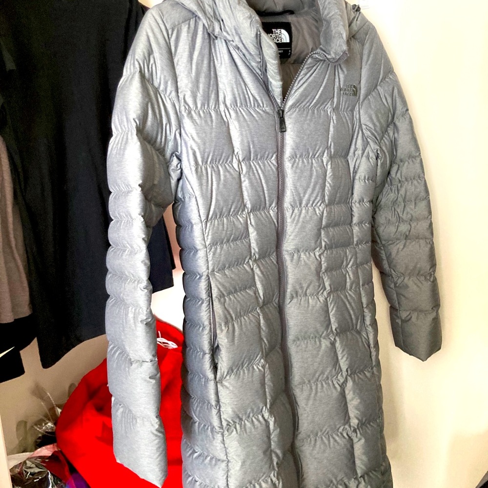 Grey, The North Face Parka (Size - PS).